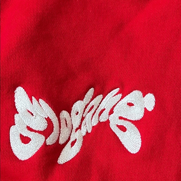 GloGang Red Graphic Y2K Hoodie Limited Edition - Picture 3 of 9